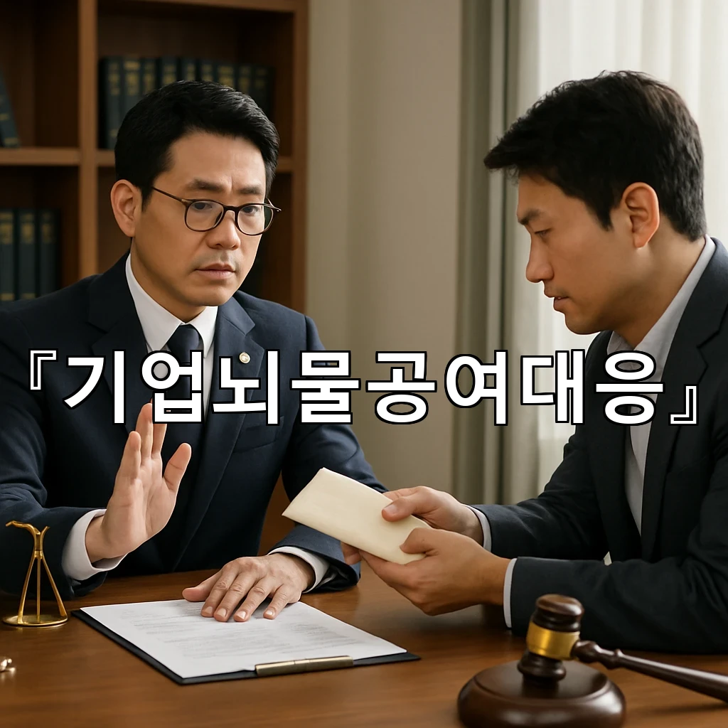 기업뇌물공여대응 절차를 처음부터 다시 세우는 실무 기준 안내