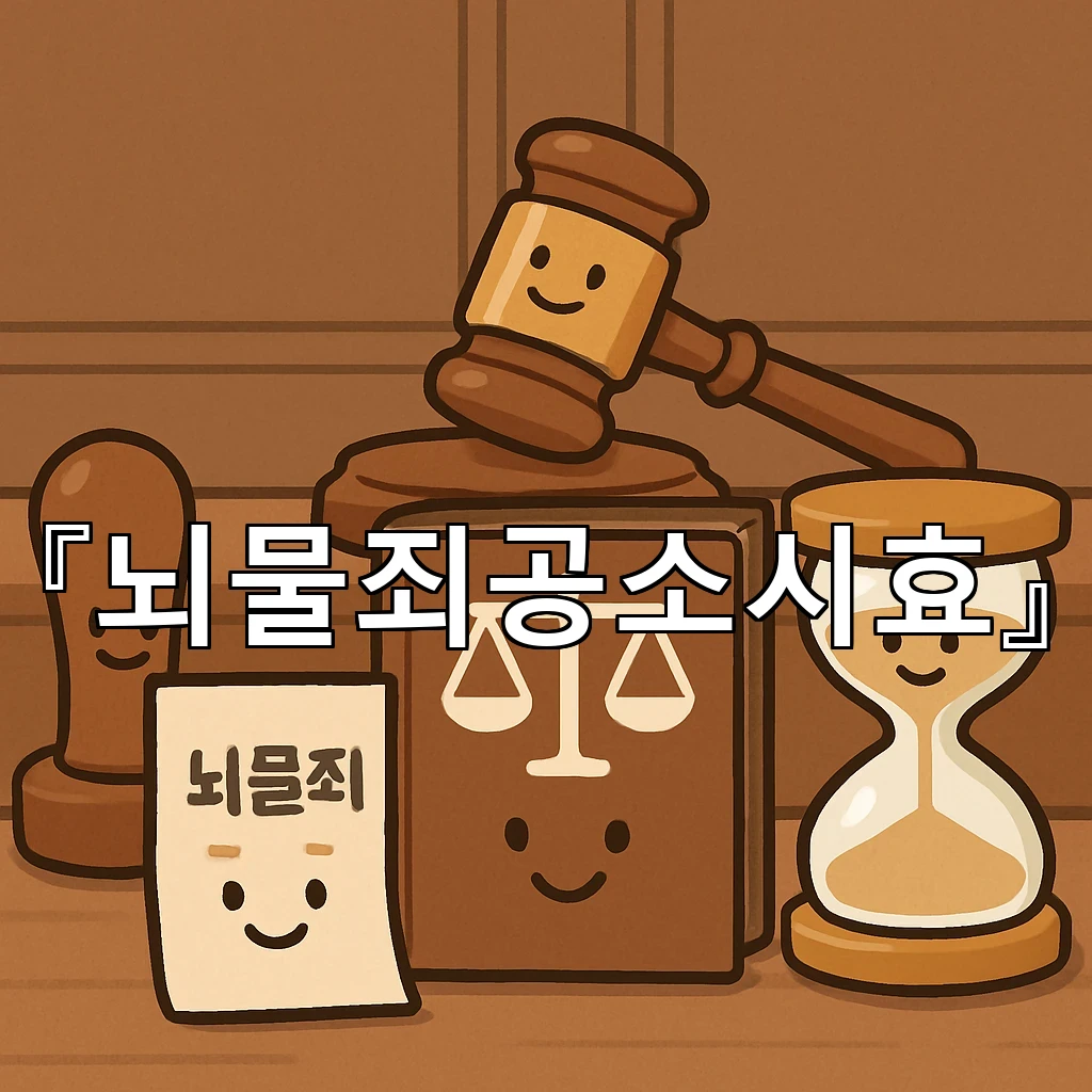 뇌물죄공소시효 흐름을 이해하면 사건의 방향이 달라집니다