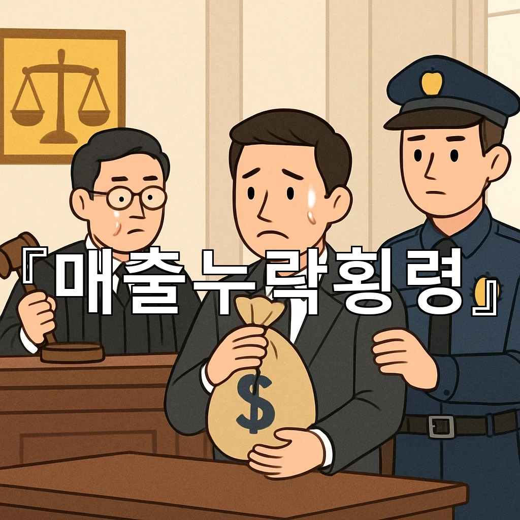 매출누락횡령 장부 흐름과 자금 이동을 함께 살피는 기준 정리