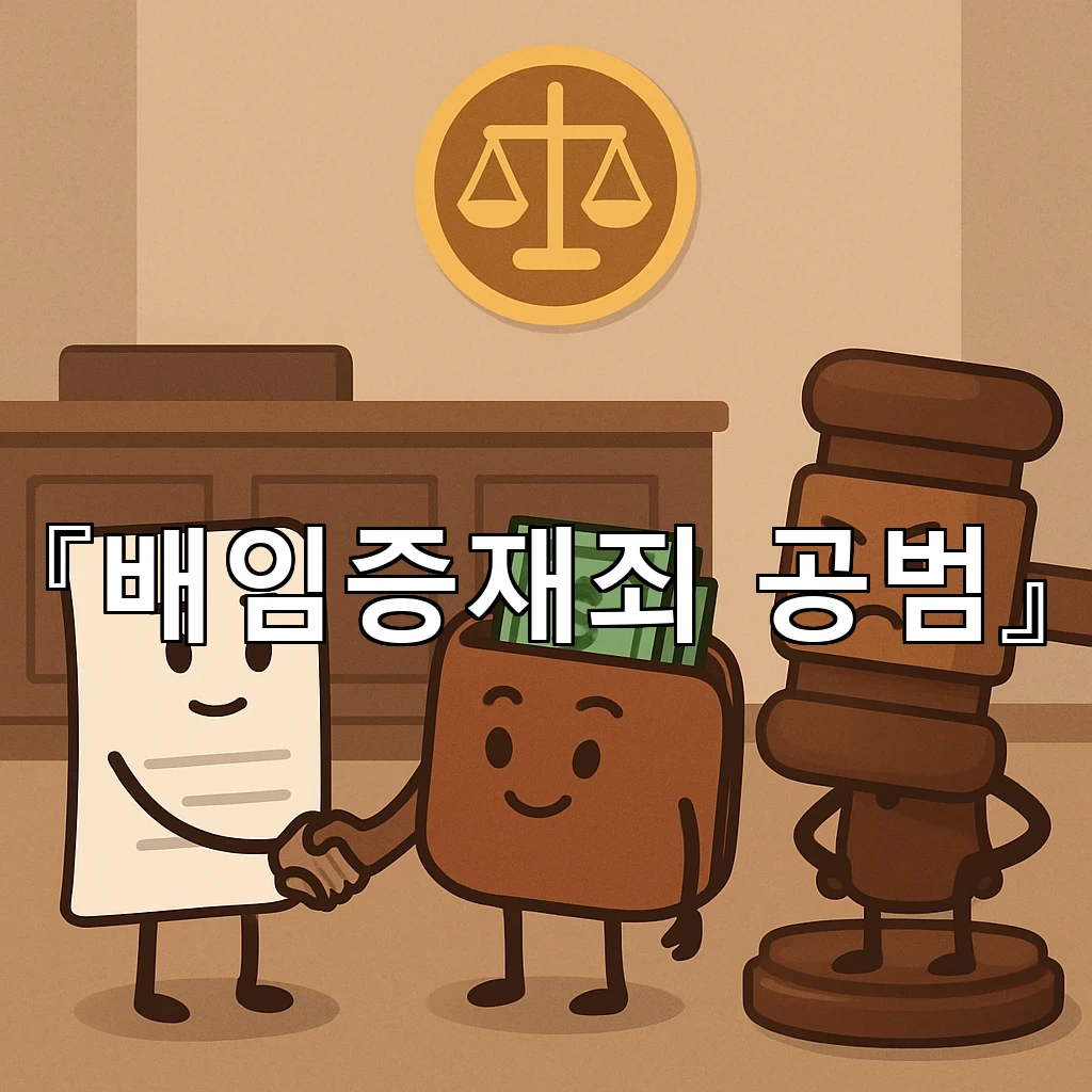 배임증재죄공범 혐의가 드러나는 순간 대응 기준 살펴보기