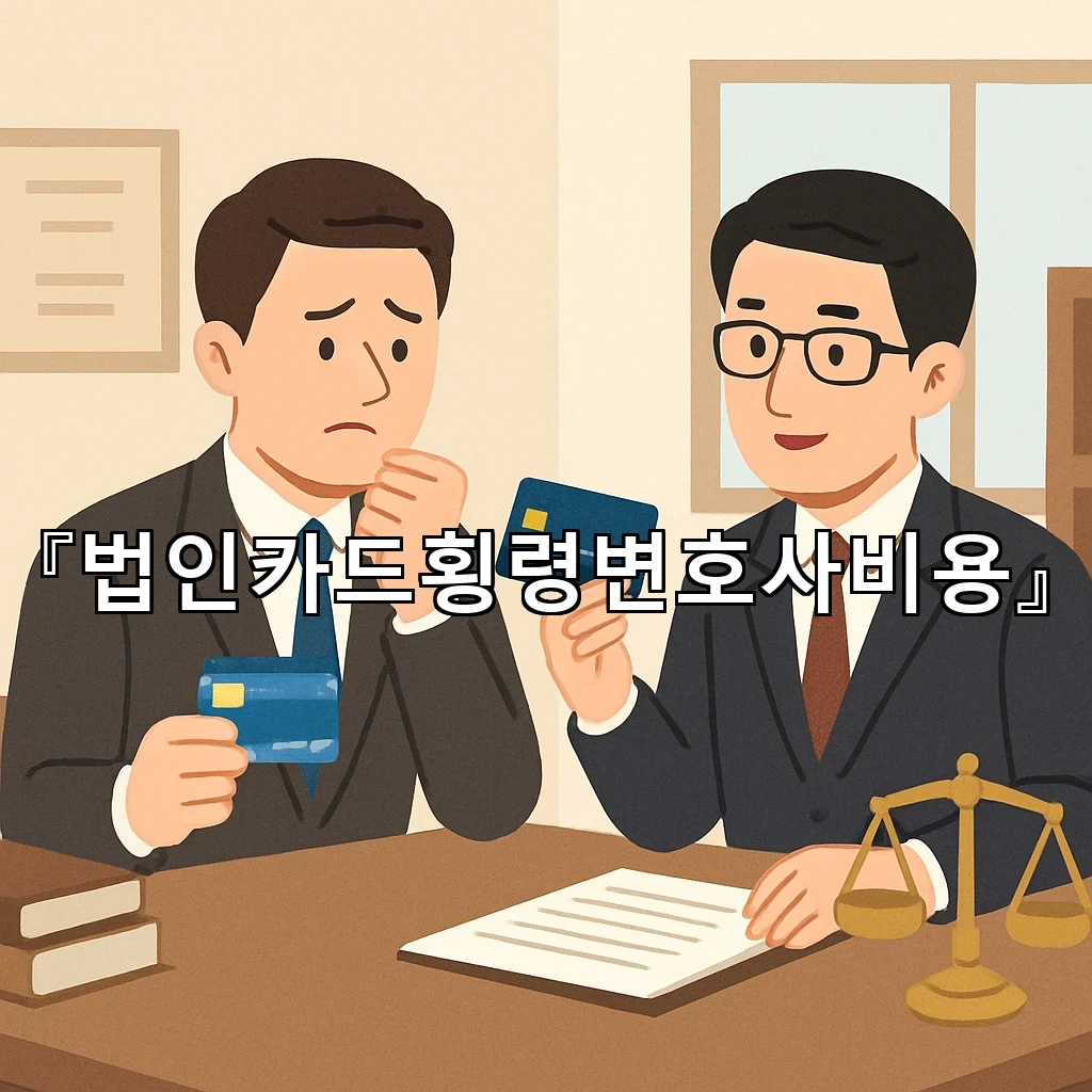 법인카드횡령변호사비용 사건을 바라보는 새로운 판단 기준 정리