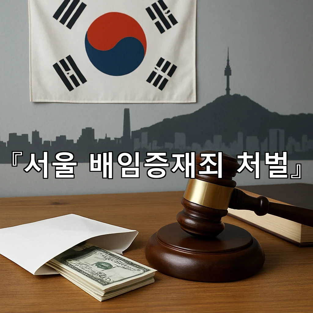 서울배임증재죄처벌 판단의 흐름을 쉽게 짚는 핵심 기준 정리