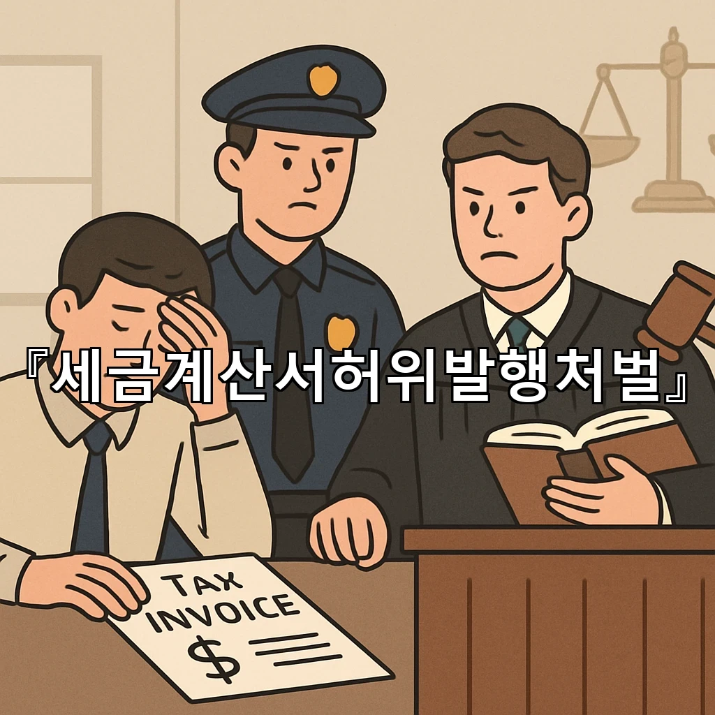 세금계산서허위발행처벌 기준과 대응 흐름을 한눈에 짚는 안내서