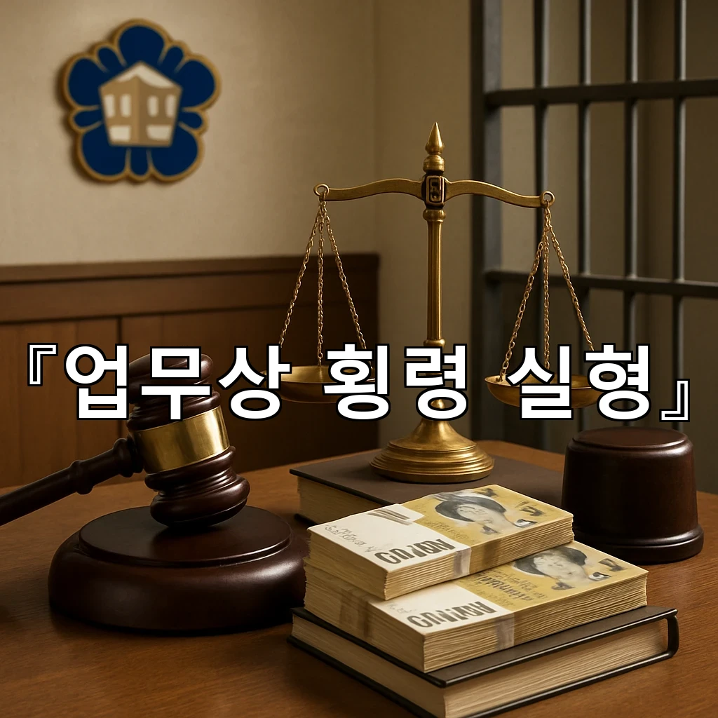 업무상횡령실형 초기 대응이 결과를 바꾸는 이유를 살펴보기