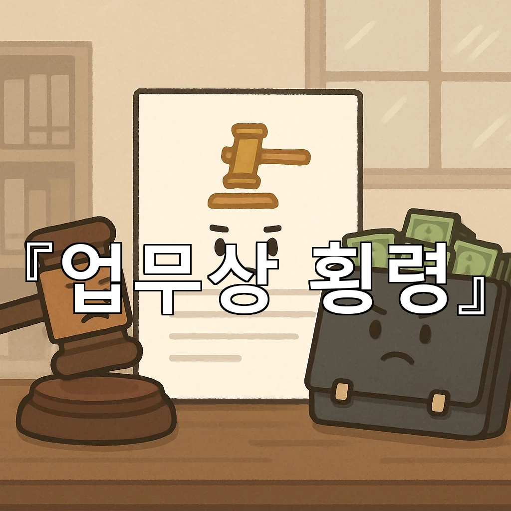 업무상횡령 흐름을 읽는 시선과 자료 정리의 핵심 포인트