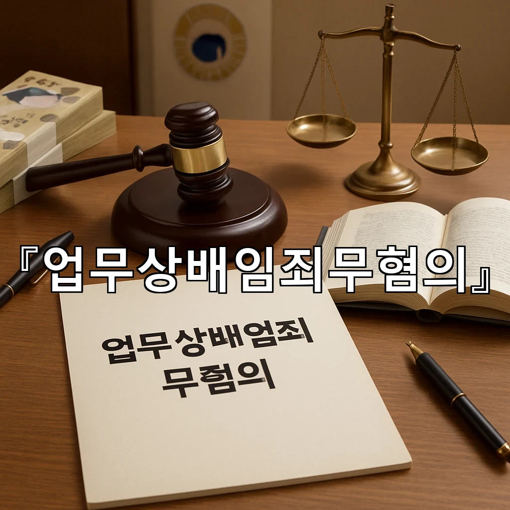 legal image 업무상배임죄무혐의 7534