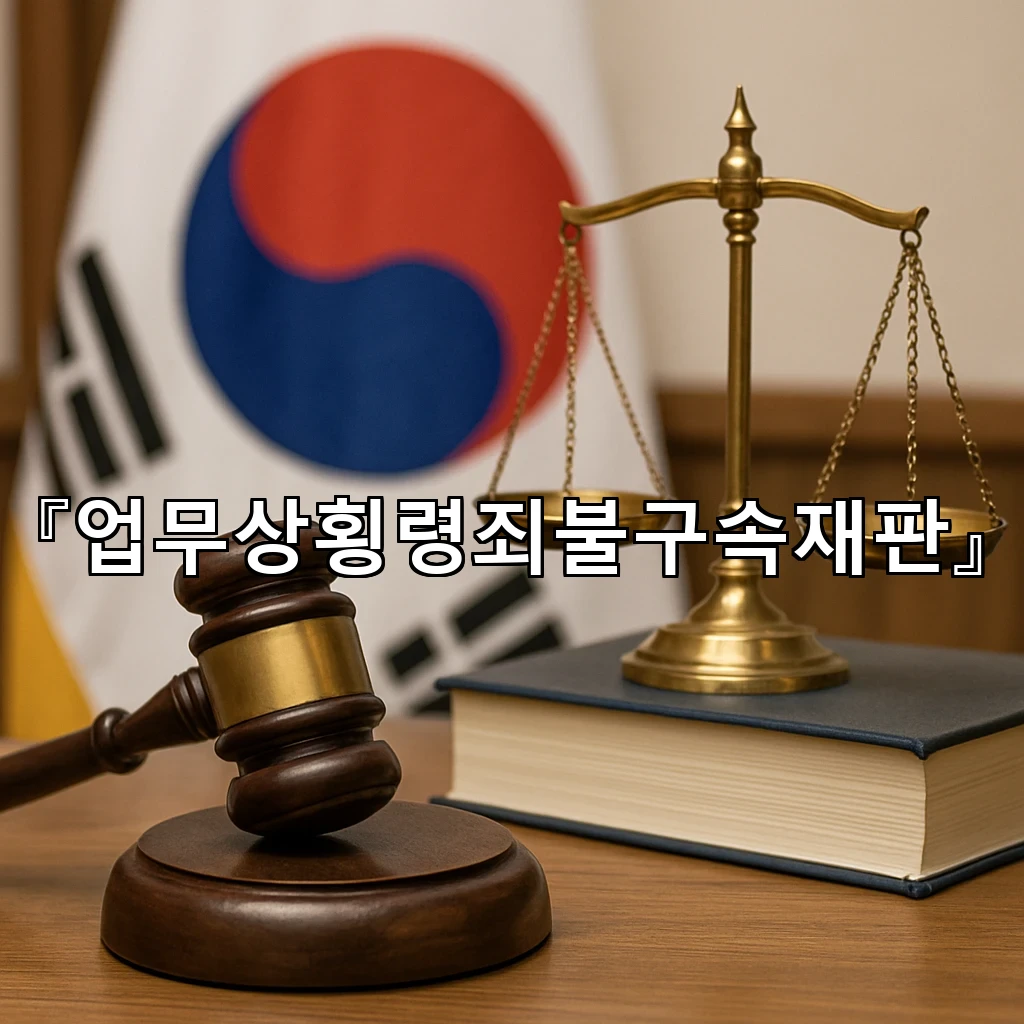 업무상횡령죄불구속재판 진행 전 확인할 쟁점과 준비의 방향성