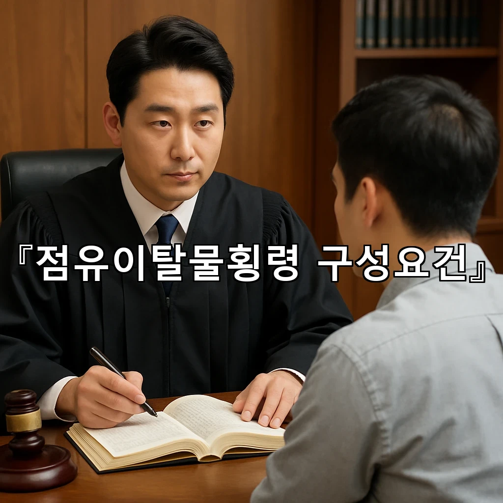 점유이탈물횡령구성요건 처음 접할 때 알아두면 좋은 흐름과 의미