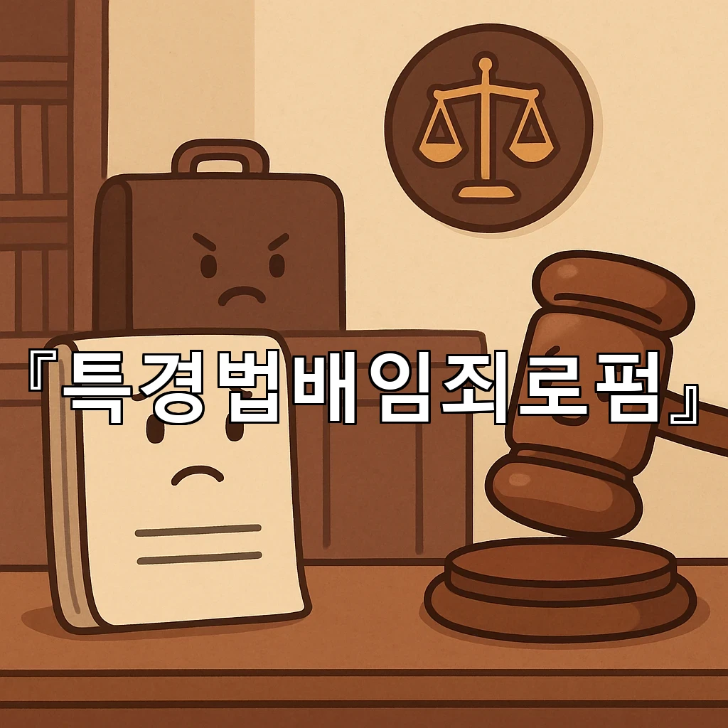 특경법배임죄로펌 사건 기록을 읽는 방식이 결과를 좌우하는 까닭