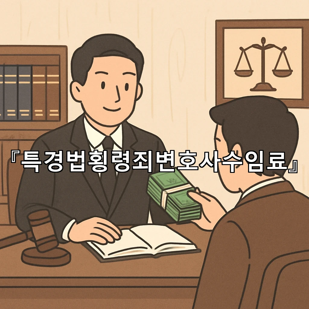 특경법횡령죄변호사수임료 절차와 준비를 한눈에 정리한 길잡이