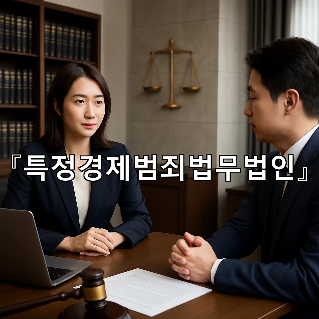 특정경제범죄법무법인 사건 흐름을 읽는 첫걸음과 준비의 방향