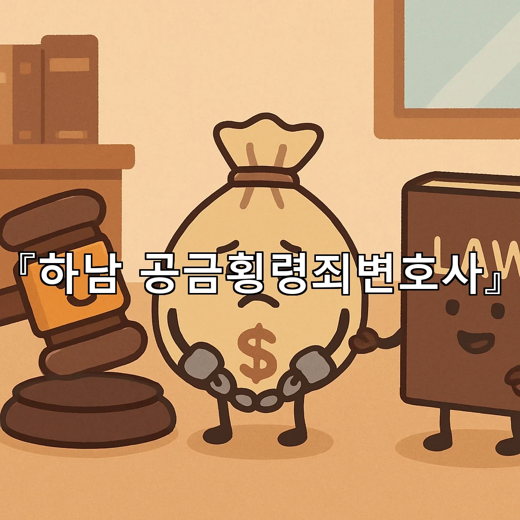 하남공금횡령죄변호사 사건의 흐름을 읽는 실무적 시선 정리
