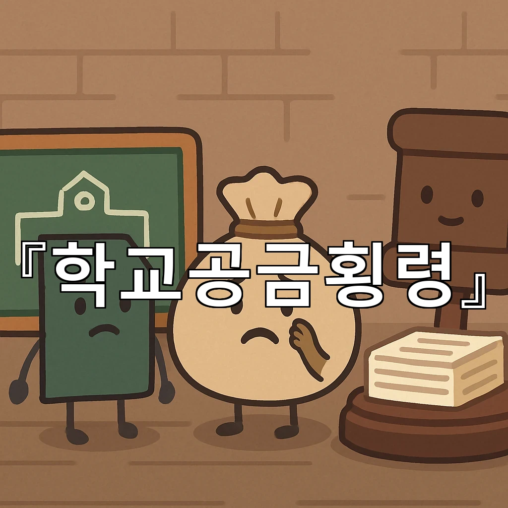 학교공금횡령 회계 흐름을 따라가며 남는 흔적을 읽는 시선
