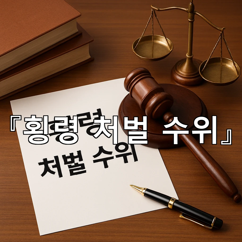 횡령처벌수위 사건이 시작되면 먼저 확인할 핵심 흐름 정리