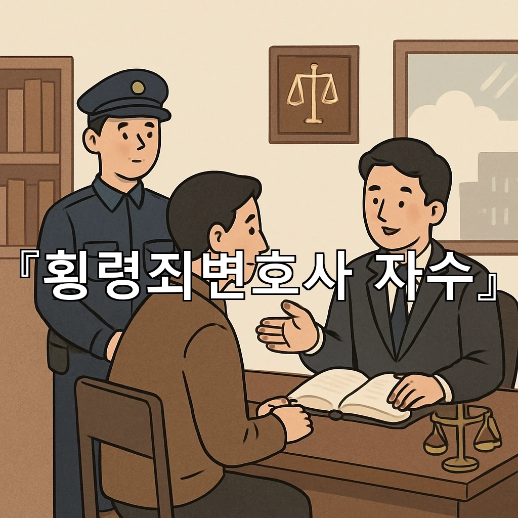 횡령죄변호사자수 진술의 맥락을 정리하는 첫걸음과 대응 기준