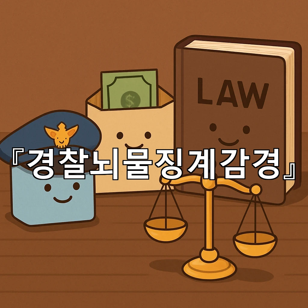 경찰뇌물징계감경 사건 기록에서 먼저 살펴야 할 핵심 흐름 정리