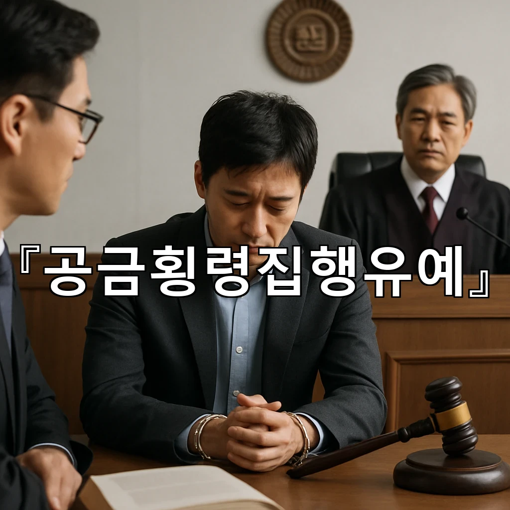 공금횡령집행유예 판단의 방향을 바꾸는 자료 정리와 설명의 요령