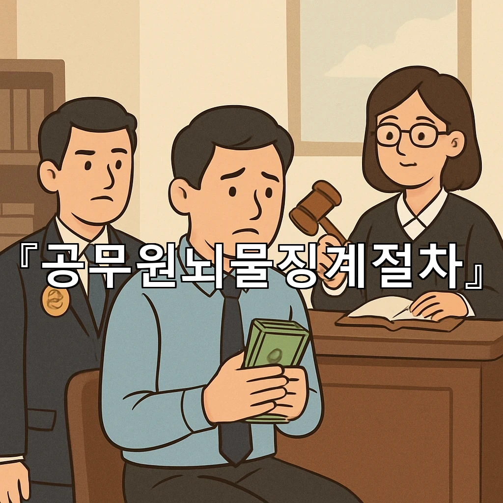 공무원뇌물징계절차 조사 통보 이후 당황하지 않는 준비와 정리법
