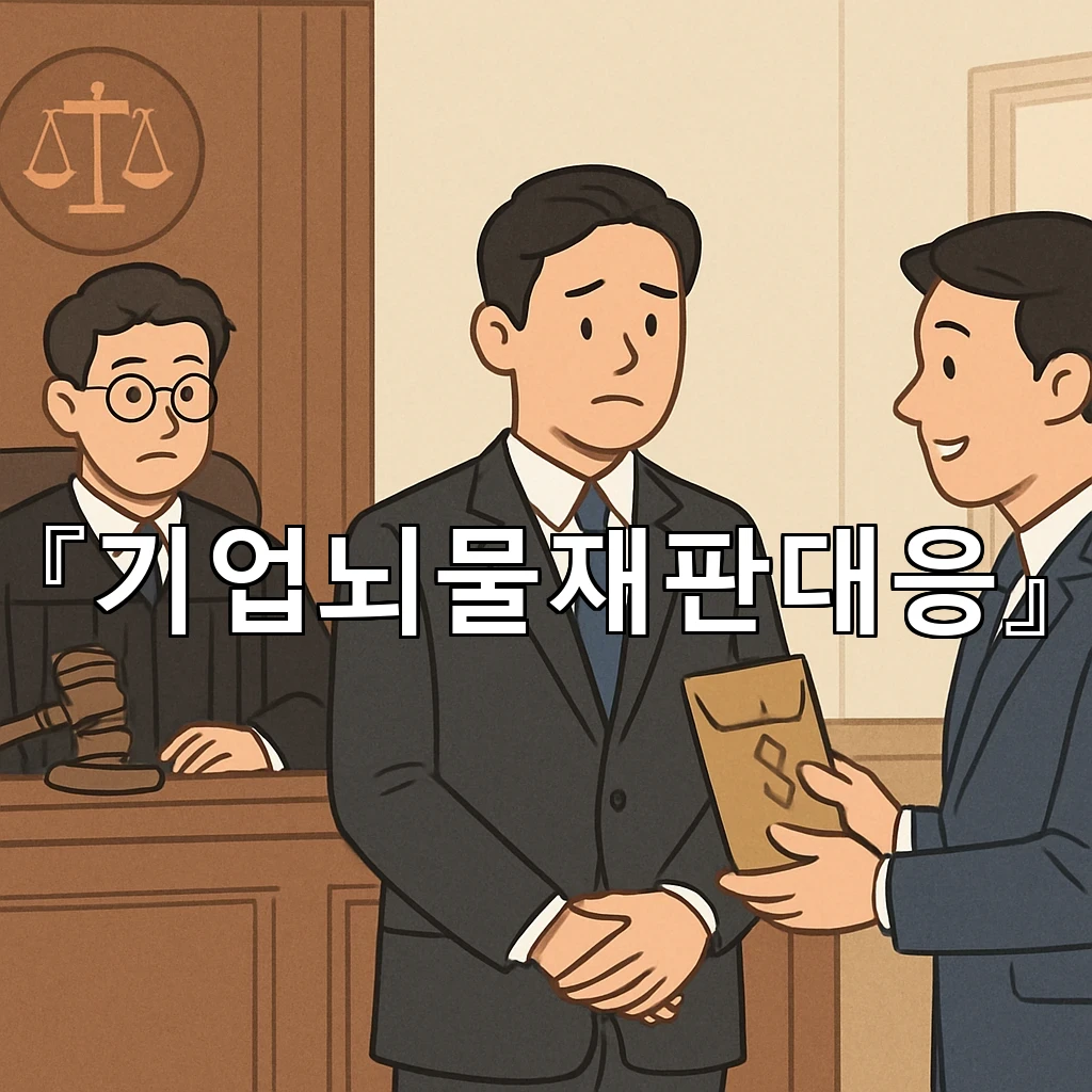 기업뇌물재판대응 기록을 정리하며 흐름을 읽는 핵심 기준