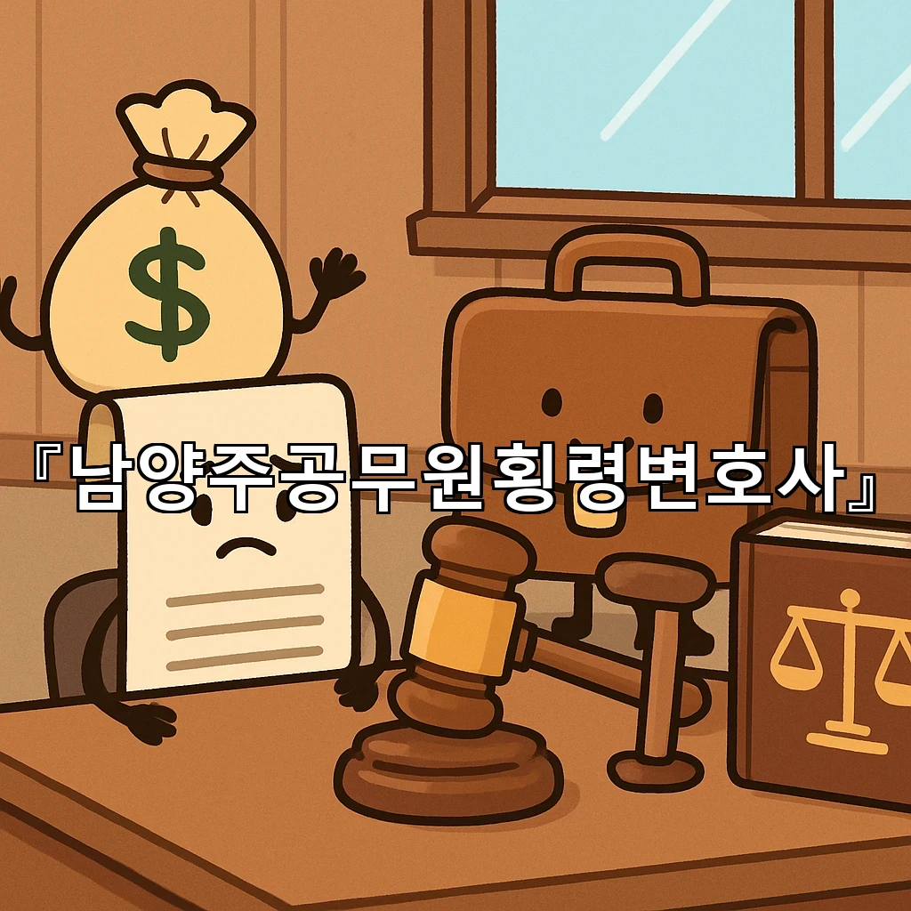 남양주공무원횡령변호사 선택 전 살펴볼 핵심 기준들 정리