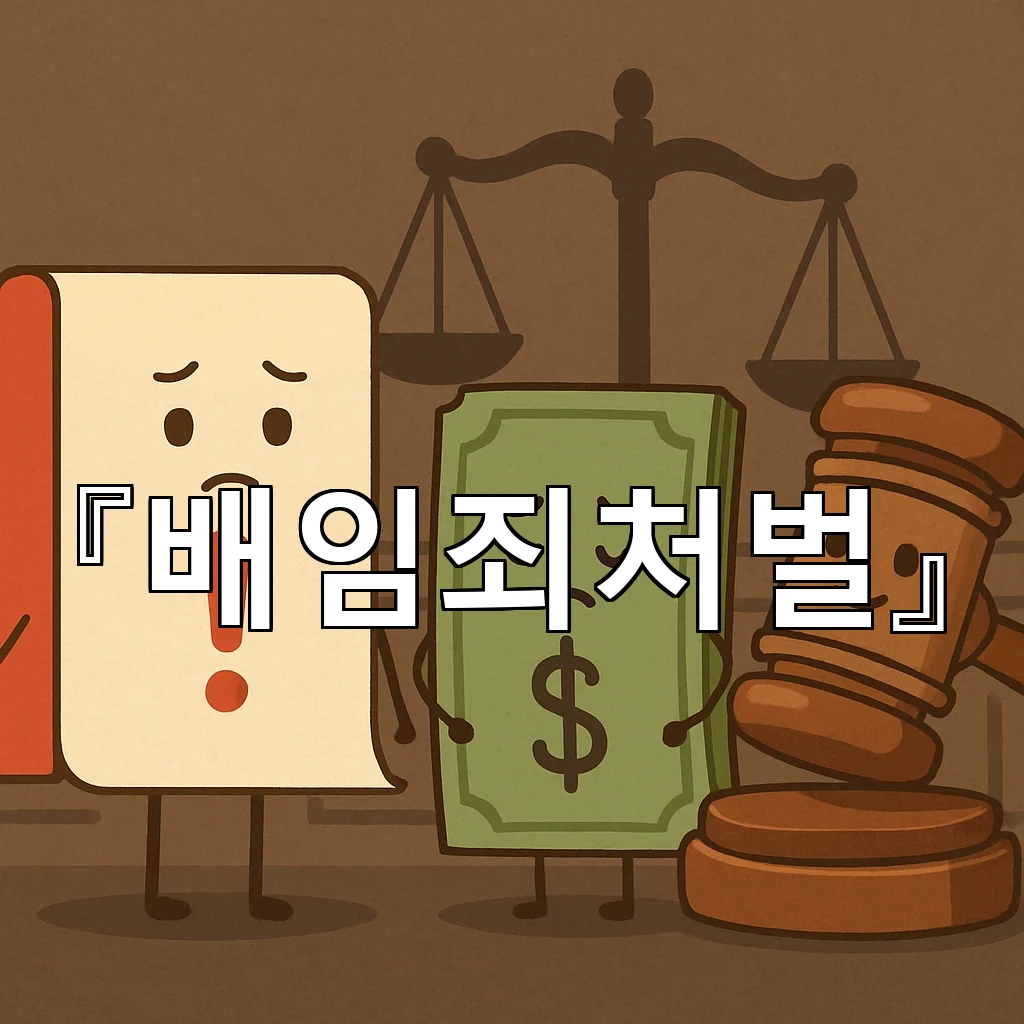 배임죄처벌 이럴 때 먼저 살펴야 할 판단 기준과 대응 순서