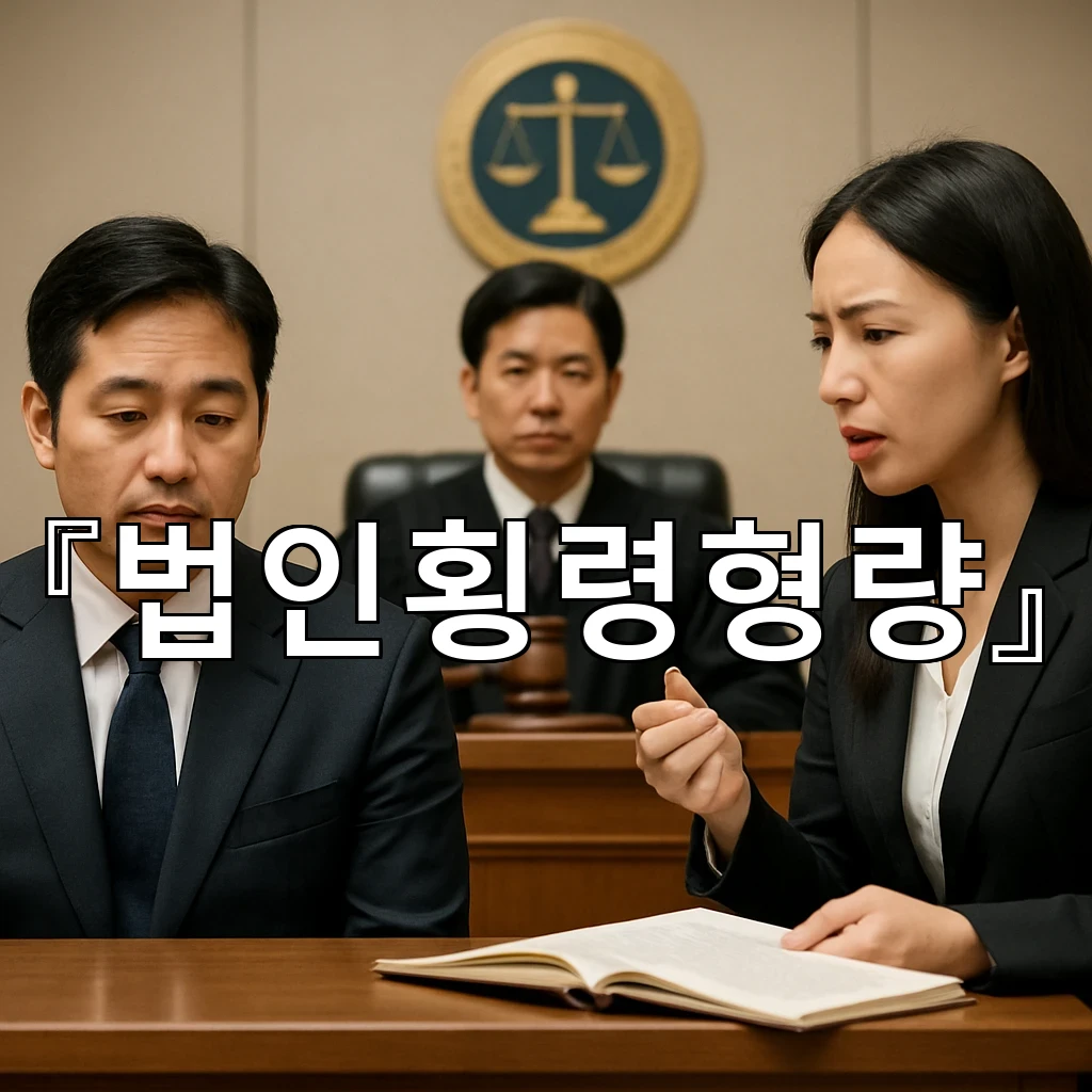 법인횡령형량을 둘러싼 오해를 줄이는 실무적 점검 포인트
