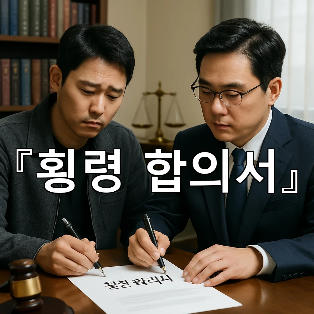 횡령합의서 작성 전 반드시 확인해야 할 핵심 정리 방법
