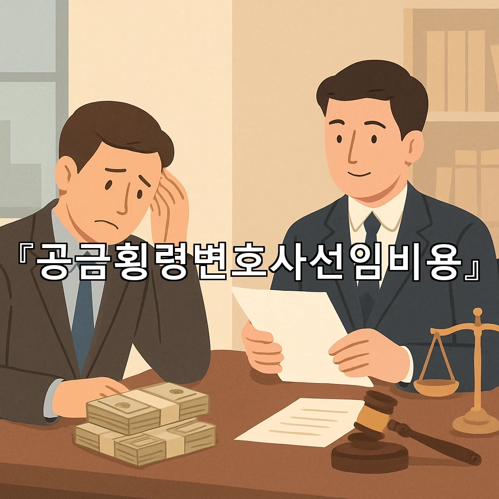 공금횡령변호사선임비용이 달라지는 이유와 대응 방향의 핵심