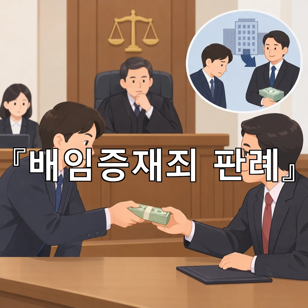 legal image 배임증재죄 판례 11655