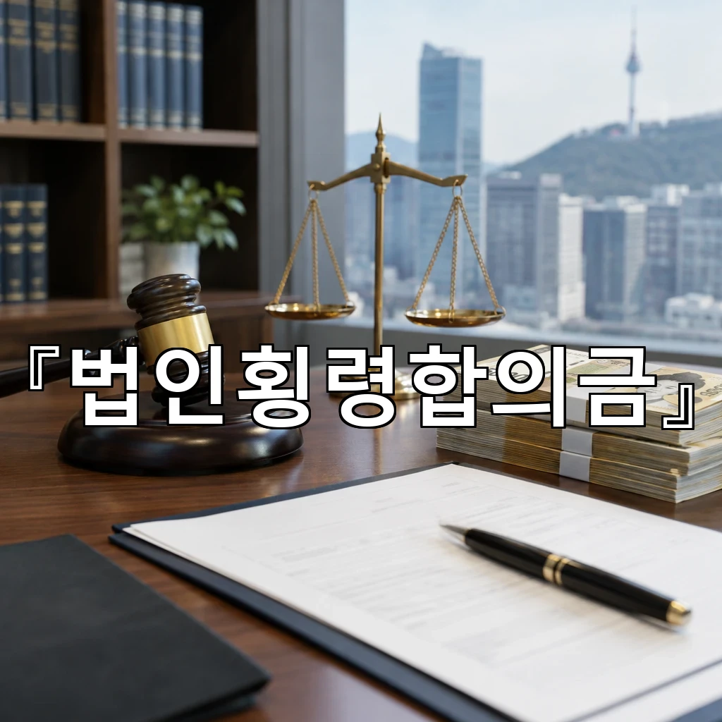 legal image 법인횡령합의금 11880