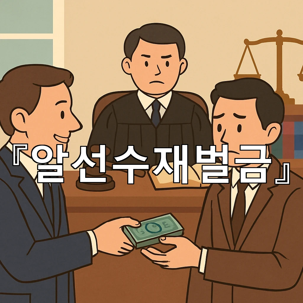 알선수재벌금 수사 흐름을 따라가며 핵심 쟁점을 정리한 안내