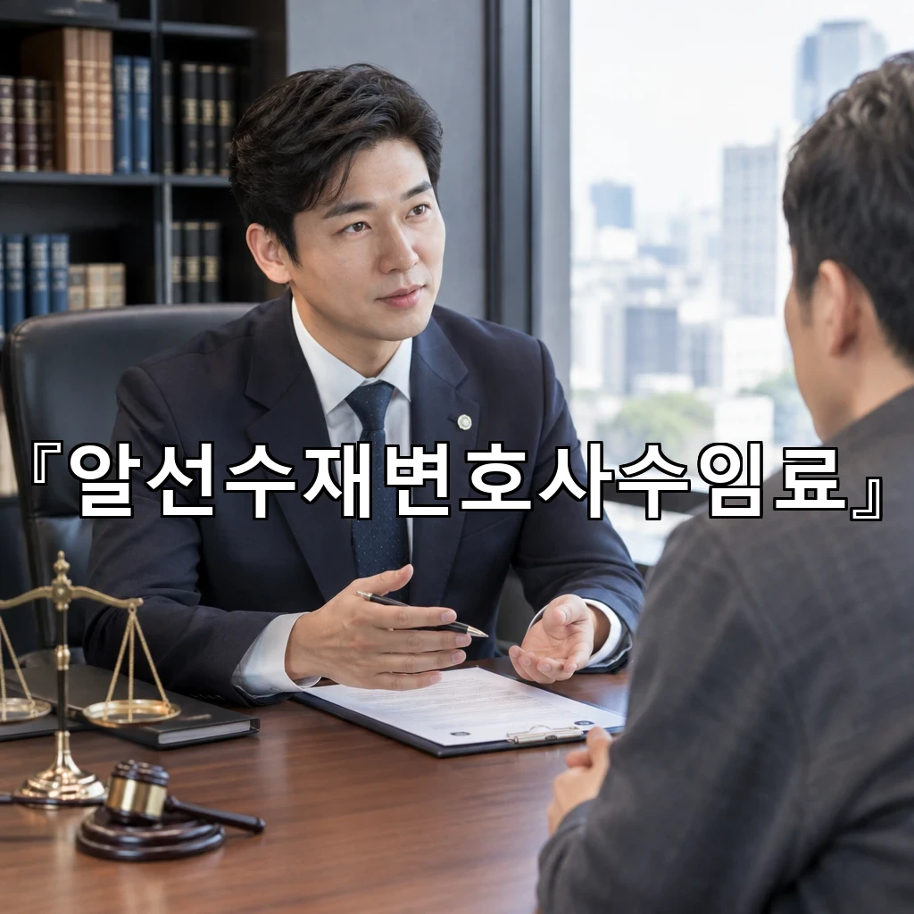 알선수재변호사수임료 사건 흐름을 읽는 기준과 준비의 실제