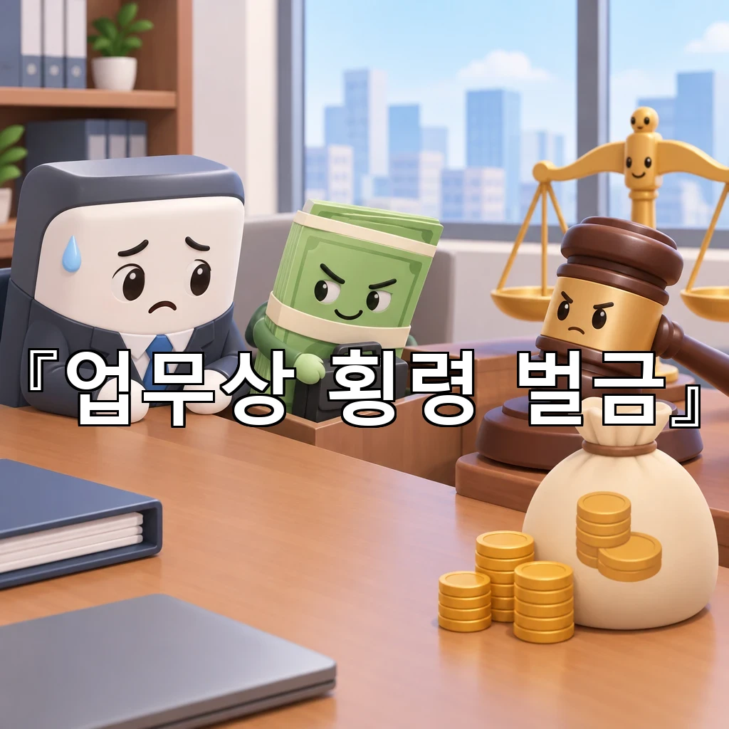 업무상횡령벌금 기준을 읽는 순간 달라지는 대응의 방향과 준비