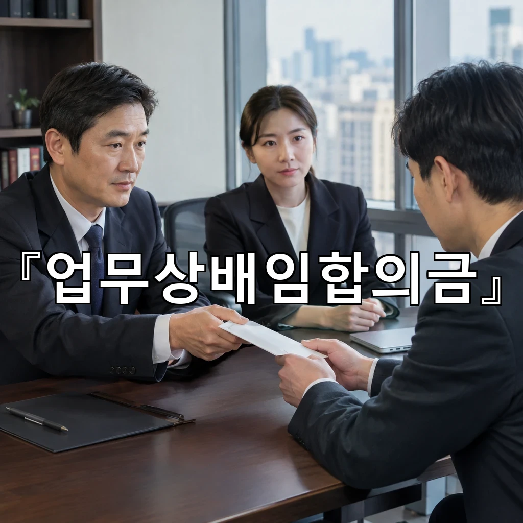 업무상배임합의금 기준은 왜 사건마다 달라지는가를 살펴보기