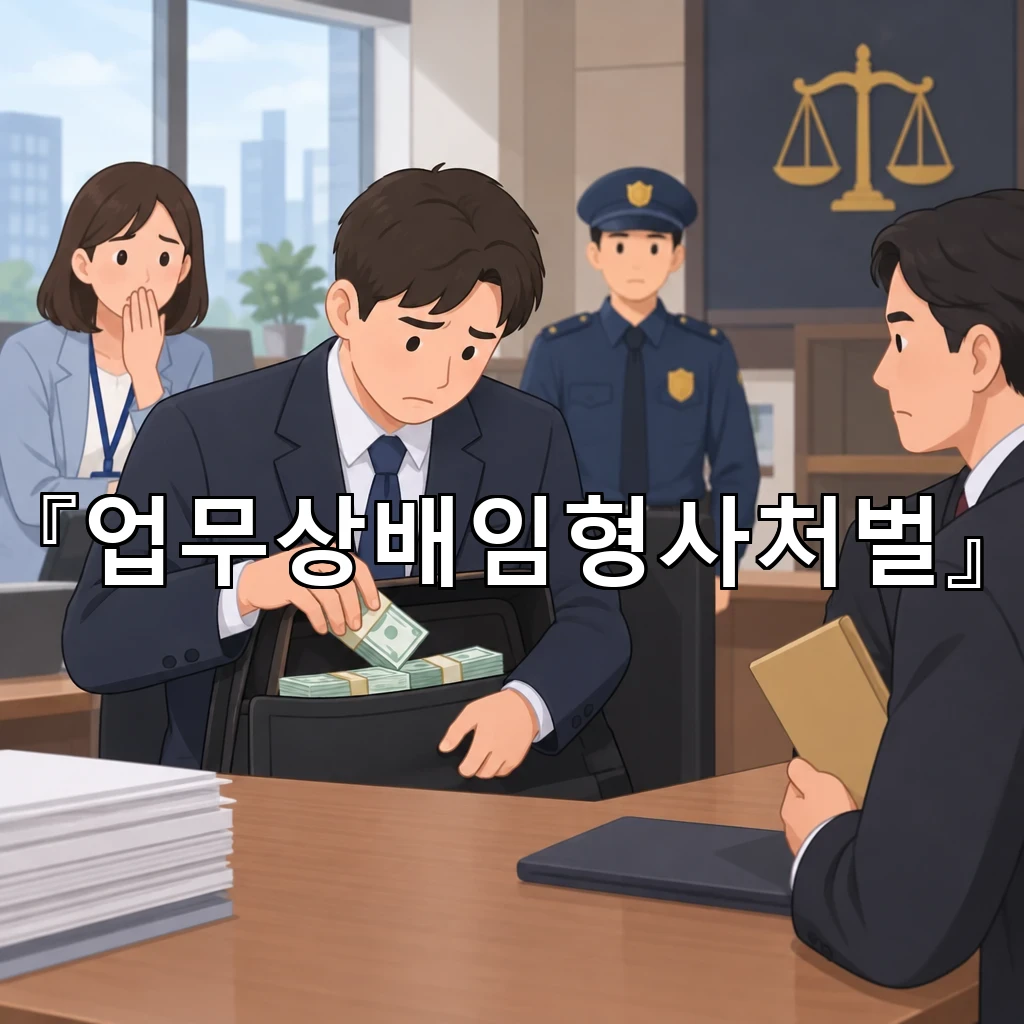 업무상배임형사처벌 기준부터 확인하는 실무 대응의 핵심 정리