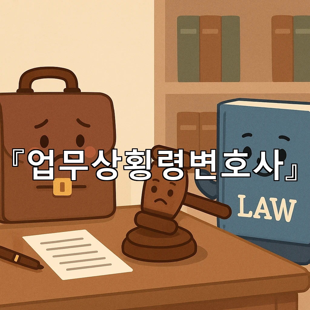 업무상횡령변호사 사건의 흐름을 읽는 첫 기준과 대응의 핵심