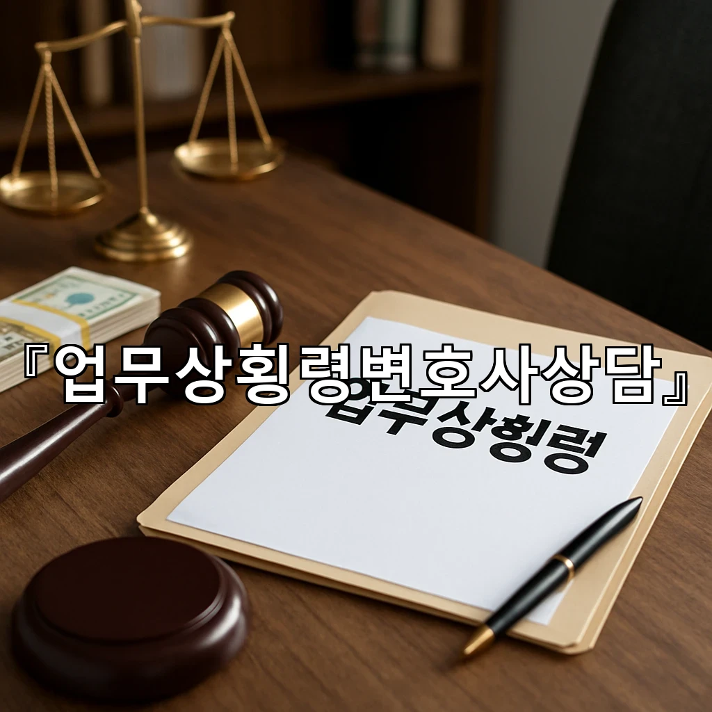 업무상횡령변호사상담 초기에 살펴야 할 쟁점과 진술 준비의 기준