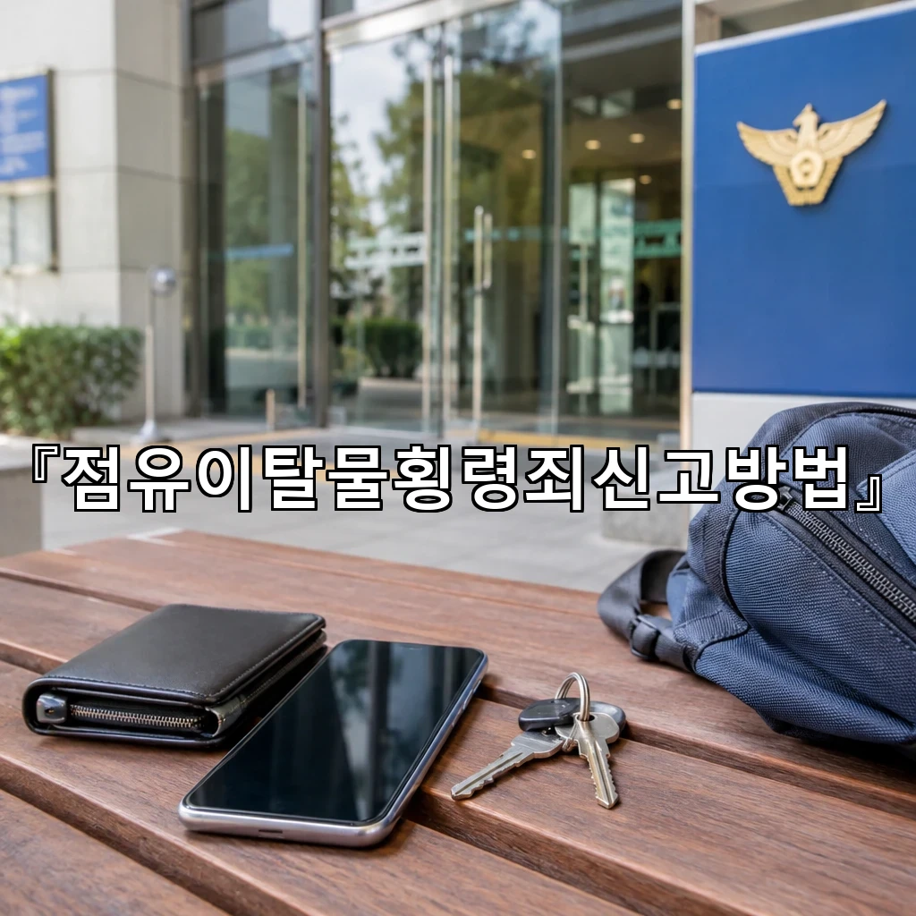 점유이탈물횡령죄신고방법