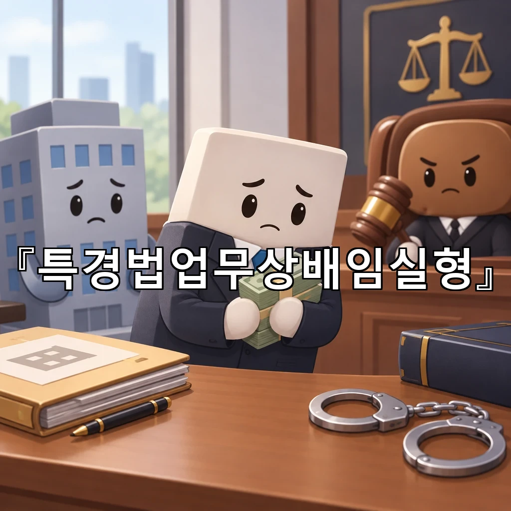 특경법업무상배임실형 판정에서 흔히 놓치는 쟁점과 해석의 방향