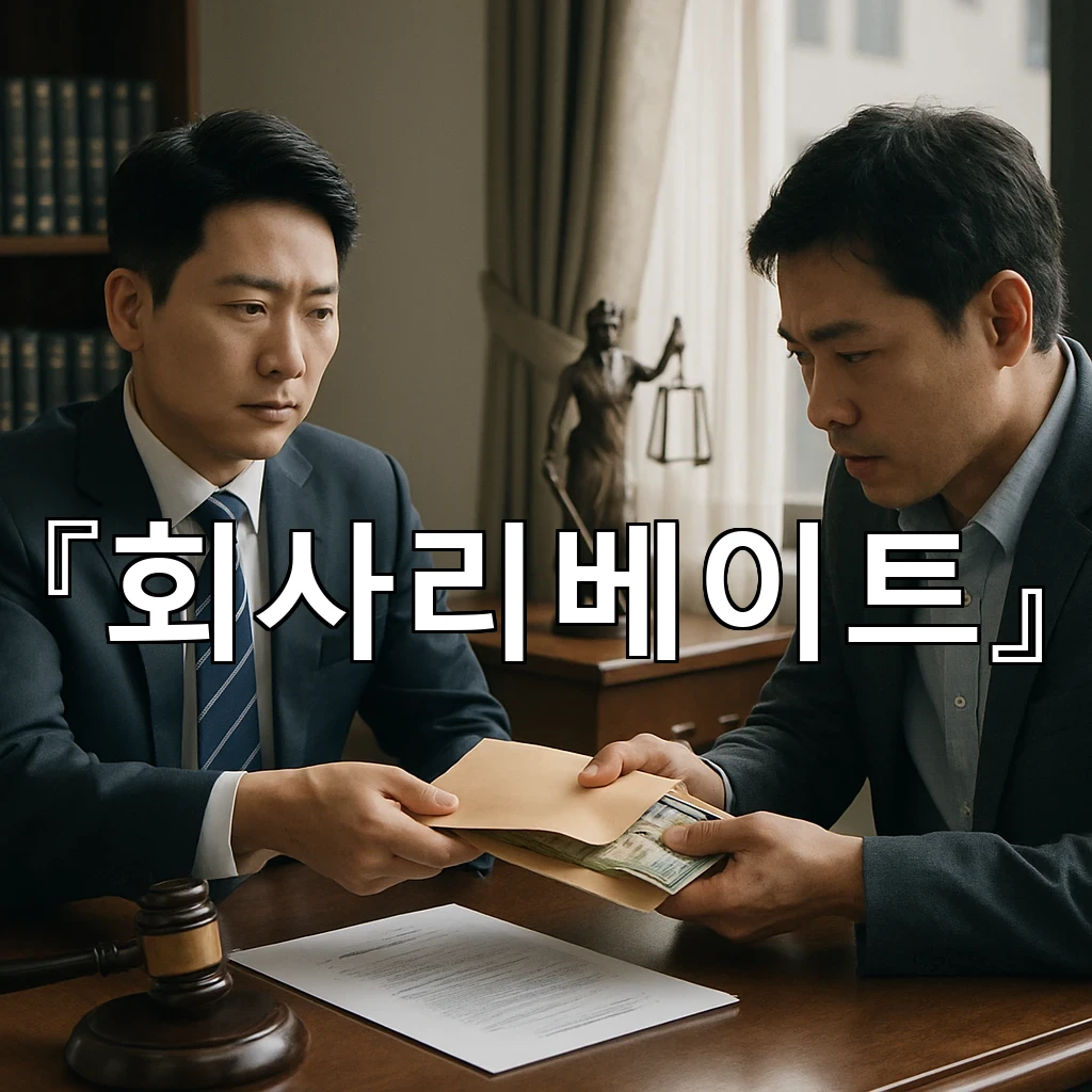 회사리베이트 거래 흐름을 살피는 실무 관점의 정리 안내